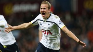Football - Aston Villa v Tottenham Hotspur - Barclays Premier League - Villa Park - 2/11/14 Harry Kane celebrates after scoring the second goal for Tottenham Mandatory Credit: Action Images / Alex Morton Livepic EDITORIAL USE ONLY. No use with unauthorized audio, video, data, fixture lists, club/league logos or "live" services. Online in-match use limited to 45 images, no video emulation. No use in betting, games or single club/league/player publications.  Please contact your account representative for further details.